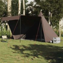  Tipitent 6-persoons waterdicht bruin