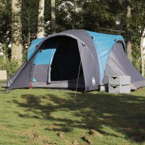  Koepeltent 6-persoons waterdicht blauw