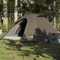  Koepeltent 3-persoons waterdicht bruin