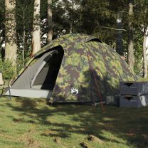  Koepeltent 3-persoons waterdicht camouflage