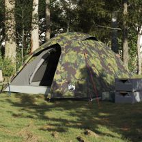  Koepeltent 4-persoons waterdicht camouflage