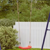  Schommelzitje voor kinderen 1-persoons verstelbaar touw rood