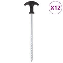  Tentharingen 12 st 7 mm 20 cm gegalvaniseerd staal