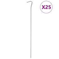  Tentharingen 25 st 4 mm 30 cm gegalvaniseerd staal
