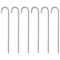  Tentharingen 6 st 10 mm 37 cm gegalvaniseerd staal