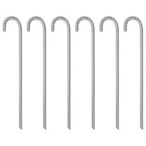  Tentharingen 6 st 12 mm 41,5 cm gegalvaniseerd staal