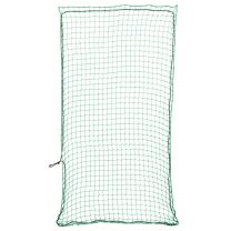 Aanhangwagennet elastisch touw 8x3,5 m polypropeen groen