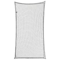 Aanhangwagennet elastisch touw 3x1,65 m polypropeen zwart