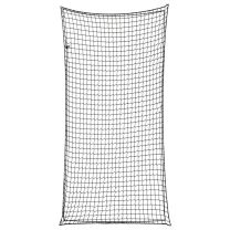 Aanhangwagennet elastisch touw 7x3,5 m polypropeen zwart