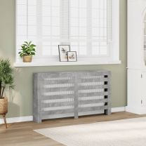  Radiatorombouw 149x20x82 cm bewerkt hout betongrijs