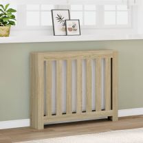  Radiatorombouw 104x20x82 cm bewerkt hout sonoma eikenkleurig