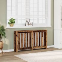  Radiatorombouw 149x20x82 cm bewerkt hout oud hout