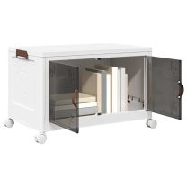  Opbergbox stapelbaar met wielen 75 L 65x40x41,5 cm