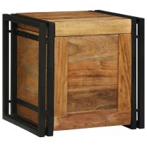  Opbergkisten Bruin 40 x 40 x 40 cm Massief acaciahout