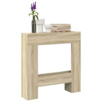  Haardombouw 81x18x82 cm bewerkt hout sonoma eikenkleurig