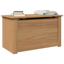  Opbergkist met deksel Panama 79x42x46 cm massief grenenhout