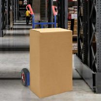  Handtrolley Blauw en Rood 57 x 46 x 113 cm Staal