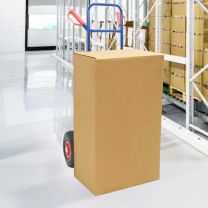  Handtrolley Blauw en Rood 49,5 x 53 x 114 cm Staal