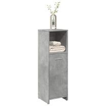  Badkamerkast 30x30x95 cm spaanplaat betongrijs