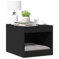  Kattenbakkast 47x59x42 cm bewerkt hout zwart