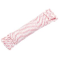  Trekkoord startkoord wit en rood 3 mm 10 m nylon