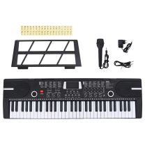  61 toetsen piano elektrisch keyboard met muziekstandaard