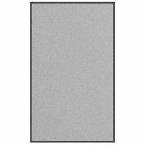  Deurmat 90x150 cm grijs