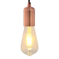  Lamphouders 2 st rood brons E27