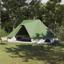  Familietent Tipi Groen voor 10 Personen - Waterdicht