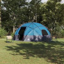  Tent met dak met luchtopening Blauw Large Polyester en glasvezel