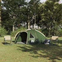  Tent met dak Groen Medium Polyester en glasvezel