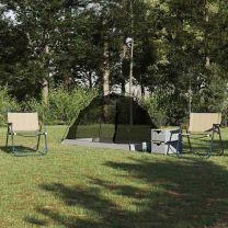  Tent met dak Anders met luchtopening Grijs en zwart 236 x 108 x 120 cm
