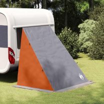  Tent met dak Anders Grijs en Oranje en Zwart 190 x 150 x 185 cm