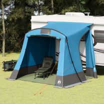  Tent met dak Anders Blauw en Zwart 285 x 255 x 245 cm Polyester