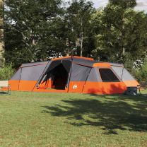  Tent Grijs en oranje Large Polyester en glasvezel