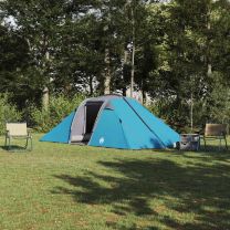  Tent met dak Anders met luchtopening Blauw en Zwart 510 x 240 x 156 cm