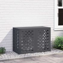  Airconditioner hoes Antraciet 100 x 50 x 70 cm Staal