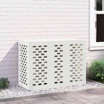  Airconditioner hoes Wit 110 x 50 x 80 cm Staal
