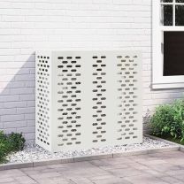  Airconditioner hoes Wit 110 x 50 x 105 cm Staal