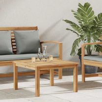  Salontafel Bruin 60 x 60 x 36 cm Massief teakhout