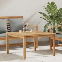  Salontafel Bruin 85 x 85 x 45 cm Massief teakhout