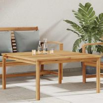  Salontafel Bruin 110 x 110 x 45 cm Massief teakhout