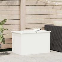  Buitenopslagdoos Wit 80 x 50.5 x 50 cm Koudgewalst staal