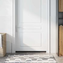  Schroefbare Deurborstelafsluitingen 2 pcs Zwart 100 cm