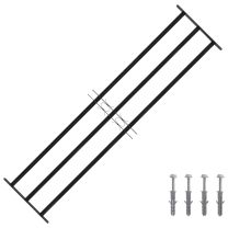  Raam Rooster Zwart 174 x 45 cm Gepoedercoat staal