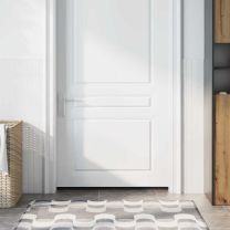  Zelfklevende Deurborstels 6 pcs Wit 100 cm Aluminium Legering