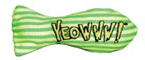 YEOWWW STINKIES CATNIP SARDIENTJE GESTREEPT 7,5 CM