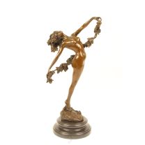 A BRONZE SCULPTURE CALLED "THE VINE"