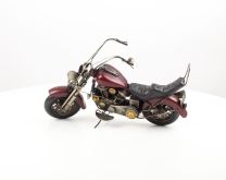 EEN BLIKKEN MODEL VAN EEN MOTORFIETS