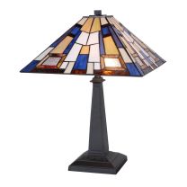 Tafellamp in Tiffany-stijl - model 118
